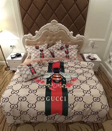 Gucci wallpaper bedroom